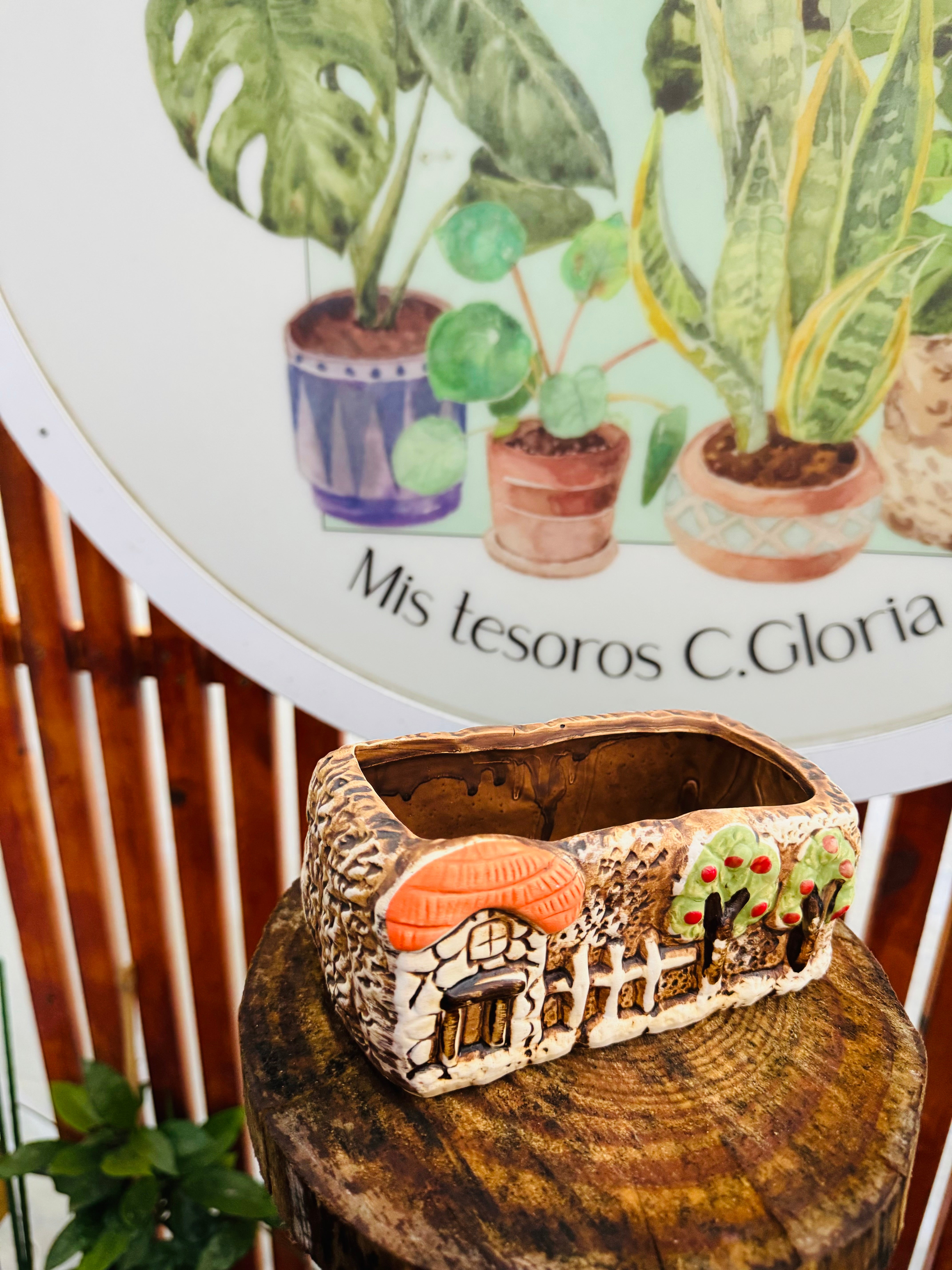 Maceta de cerámica Hogar