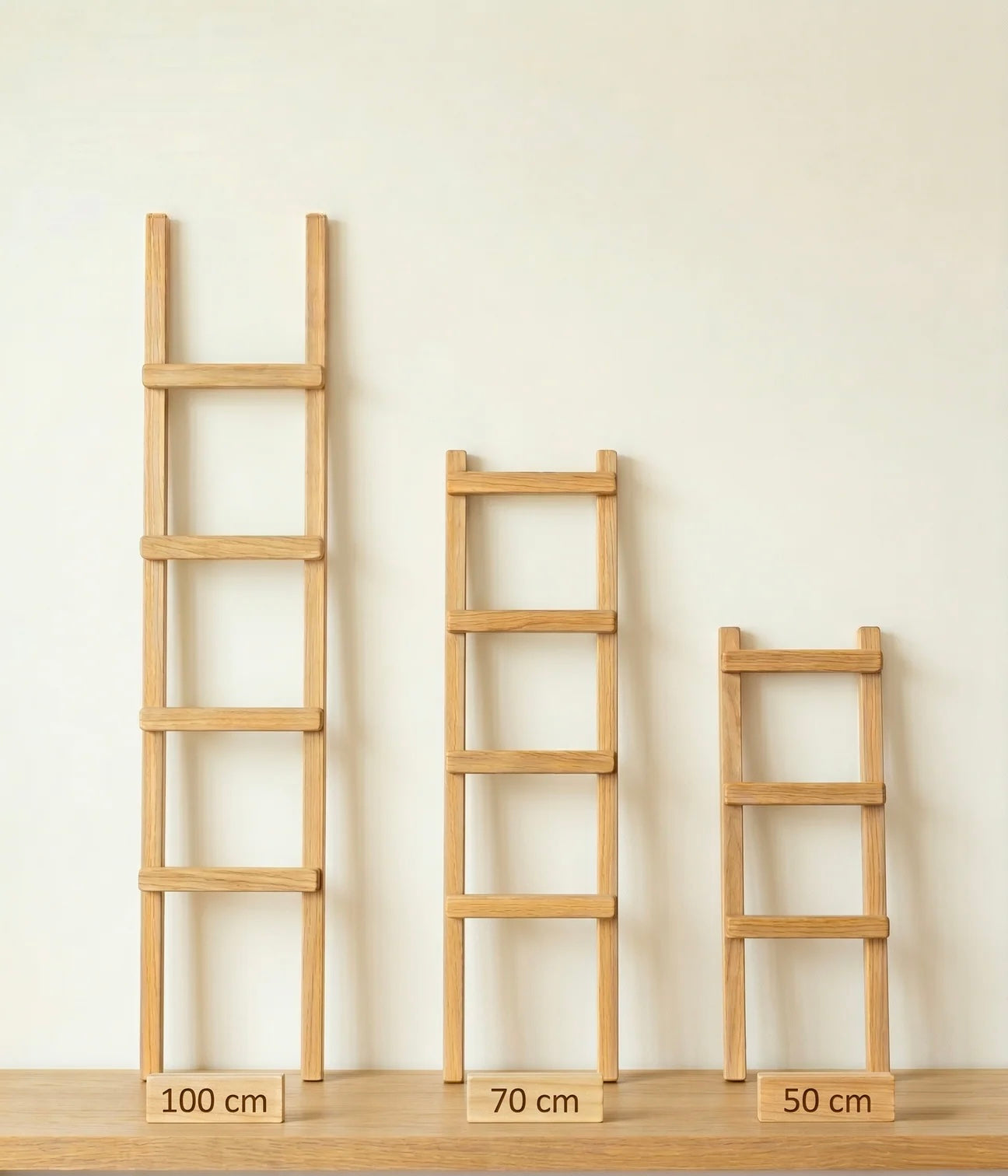 Guía escalera de madera - soporte para plantas trepadoras