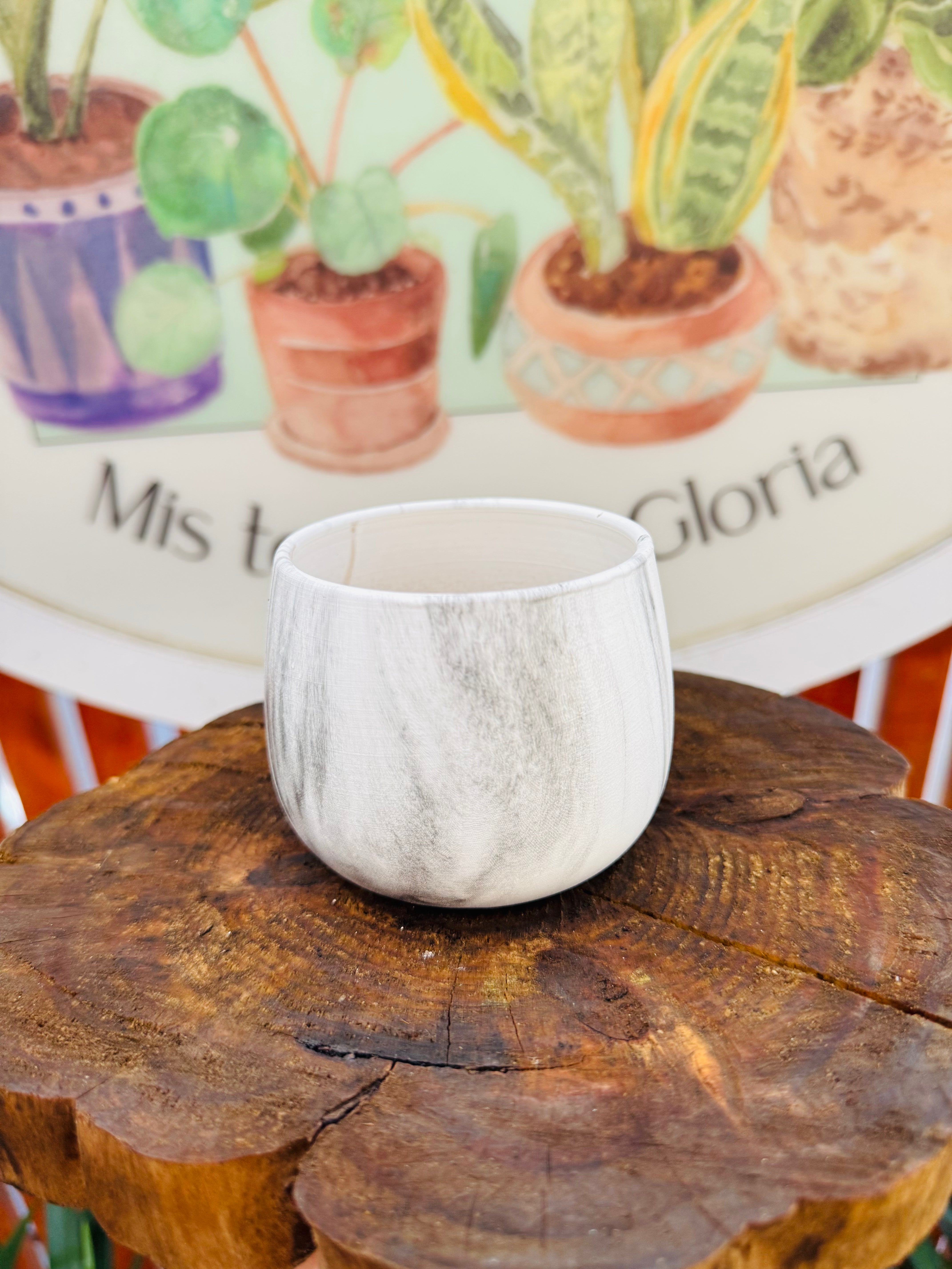 Macetas Cerámica Marmoladas