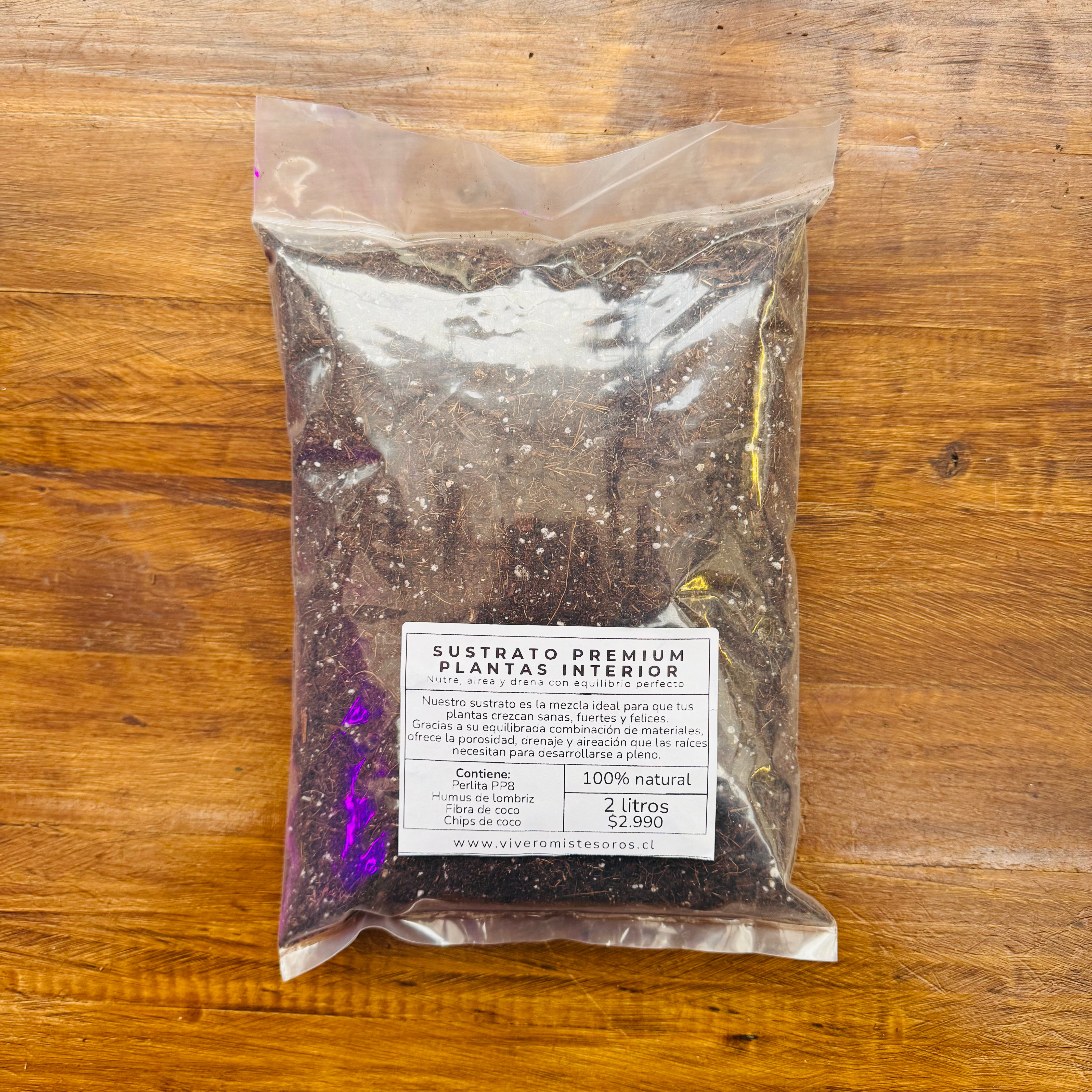 Sustrato PREMIUM Plantas  de Interior