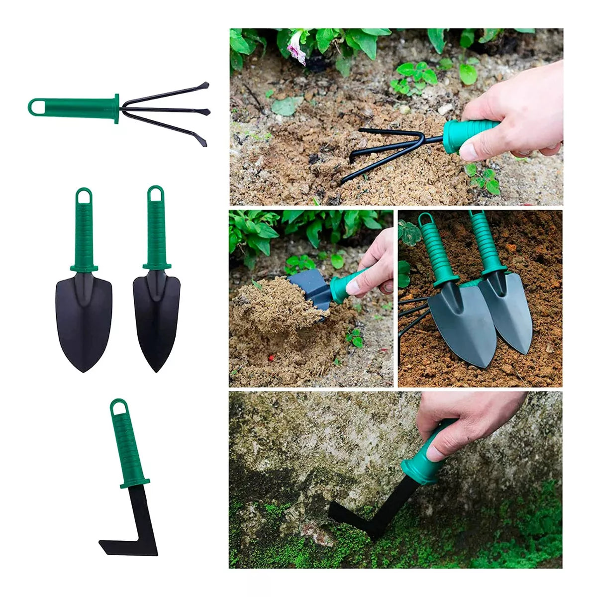 Set Herramientas de Jardinería